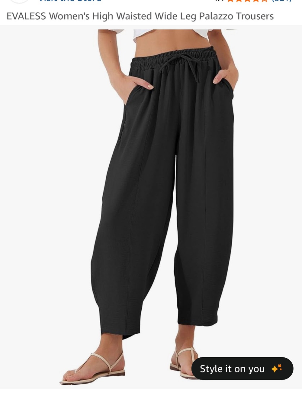 Barrel Style Pant